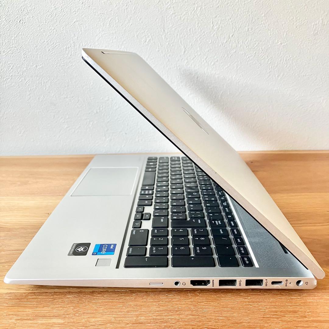 【第12世代i7】HP/16GB/Win11/ノートパソコン/SSD/512GB