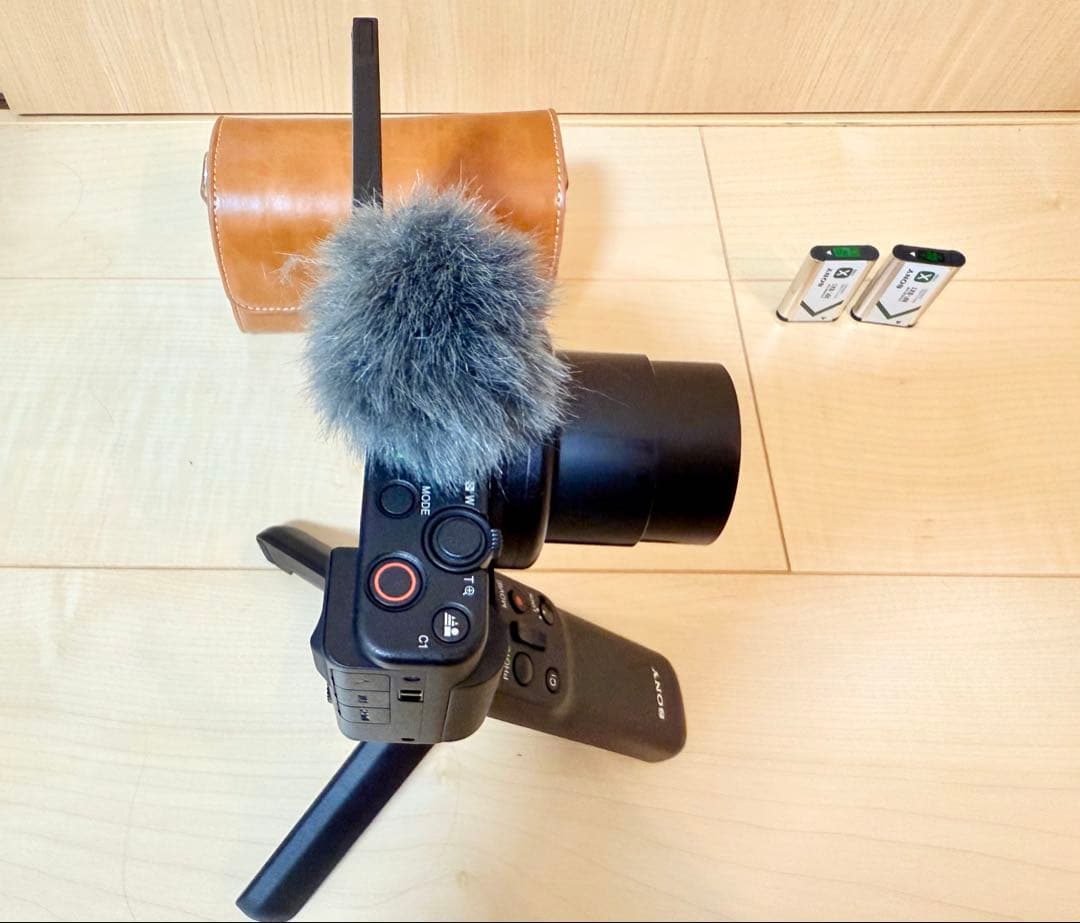 美品☆VLOGCAM ZV-1G シューティンググリップキット☆おまけ付♪