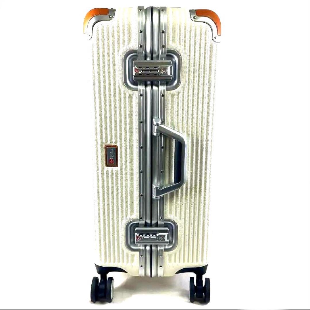 naomi様 スイスミリタリー キャリーケース バニラホワイト 64L