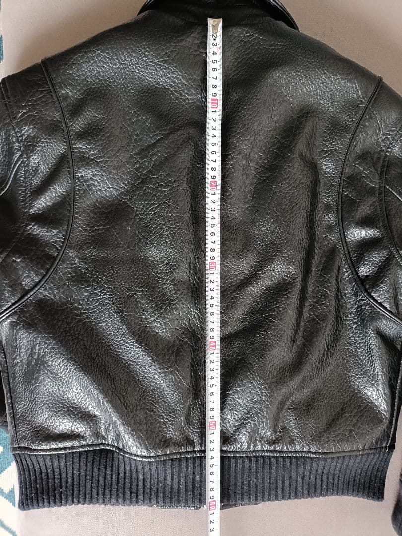 ZARA 黒 フェイクレザー パフジャケット　M