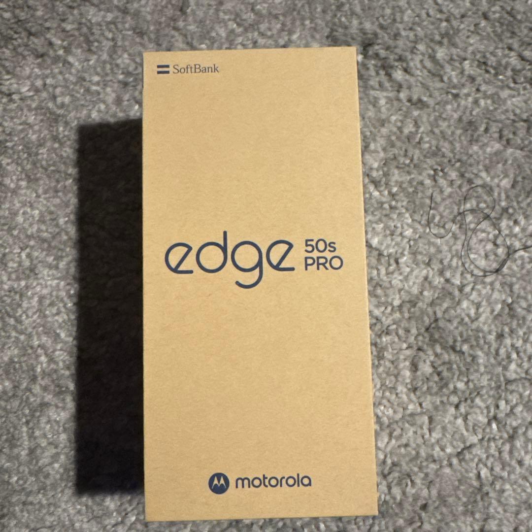 motorola edge 50s PRO 本体ブラック