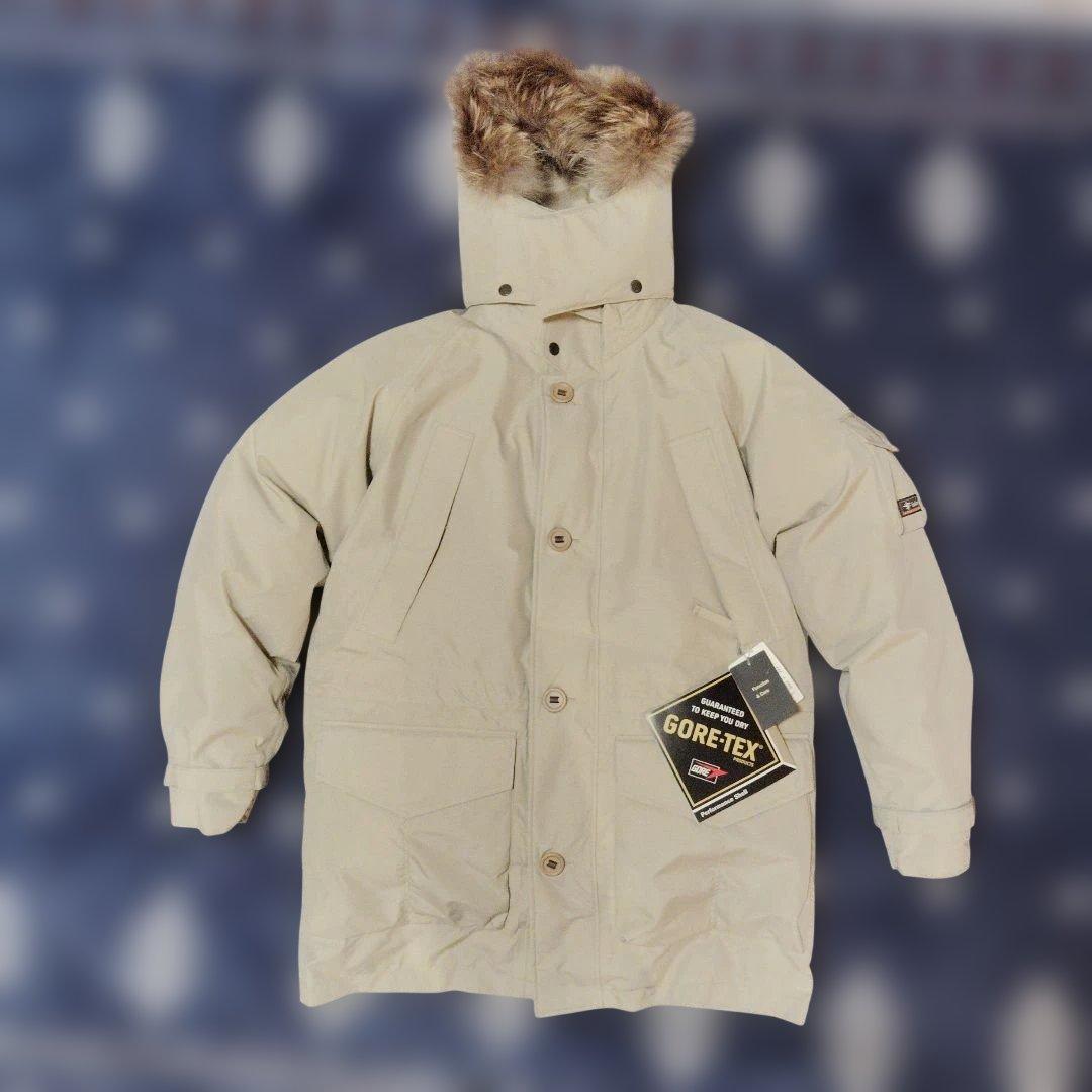 【新品タグ付】Foxfire オーロラジャケット M サンド GORE-TEX