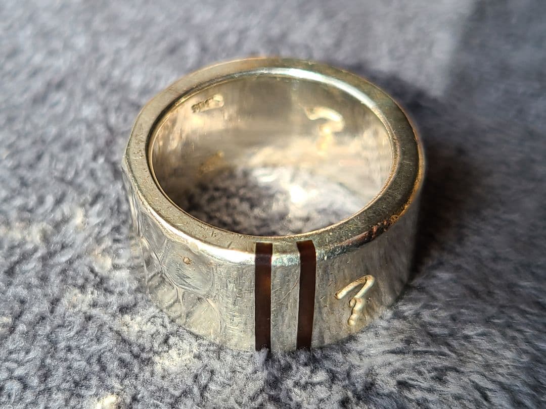 ぶ*ち様 ★ichi シルバーリング 【サイズ17号】