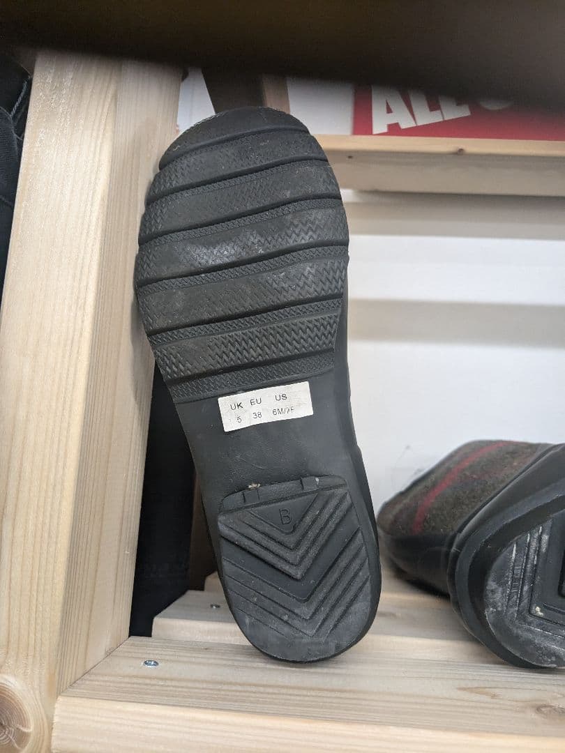 HUNTER ハンター レインブーツ 長靴 チェック柄 ブリティッシュウール