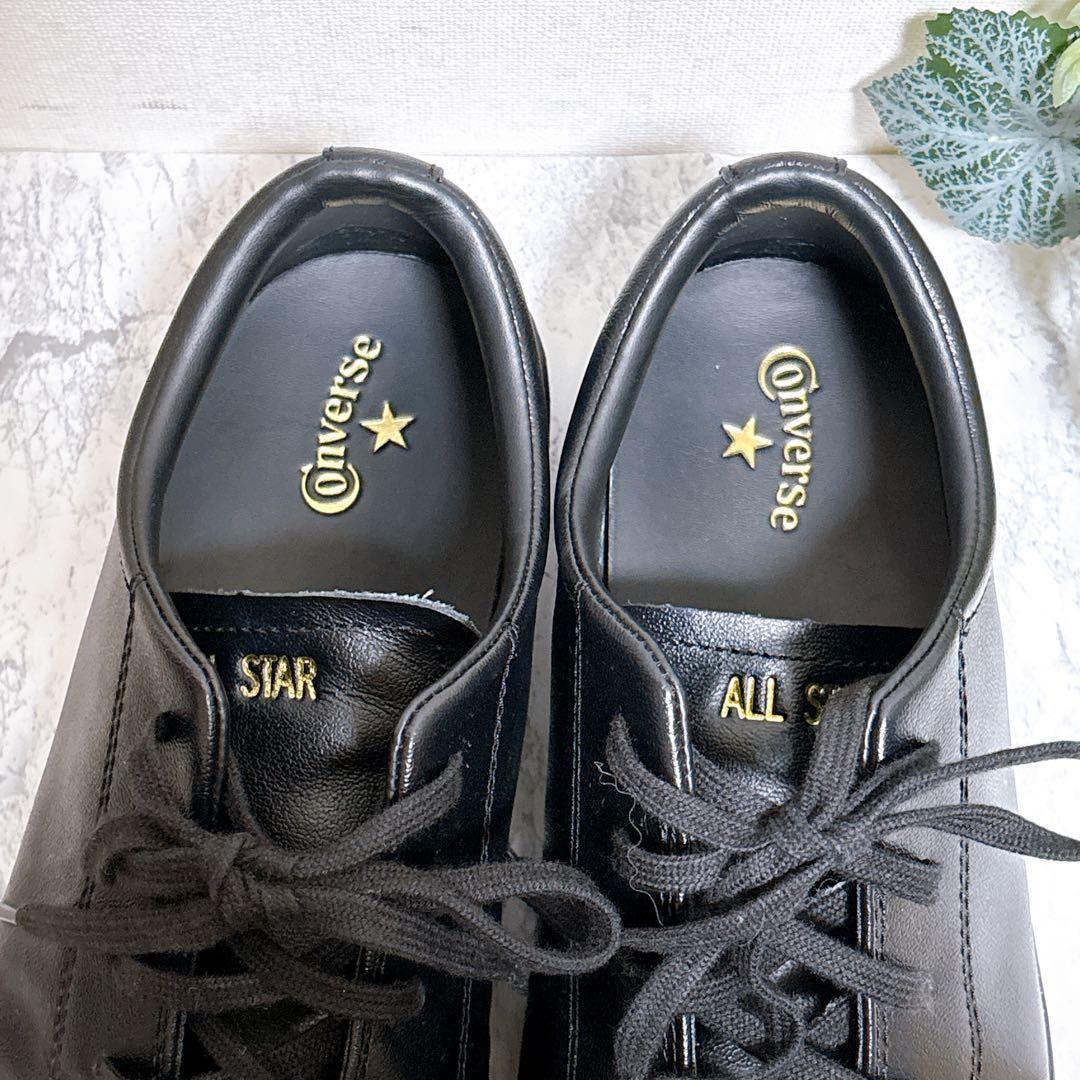 【CONVERSE コンバース】オールスター クップ レザースニーカー 26.5