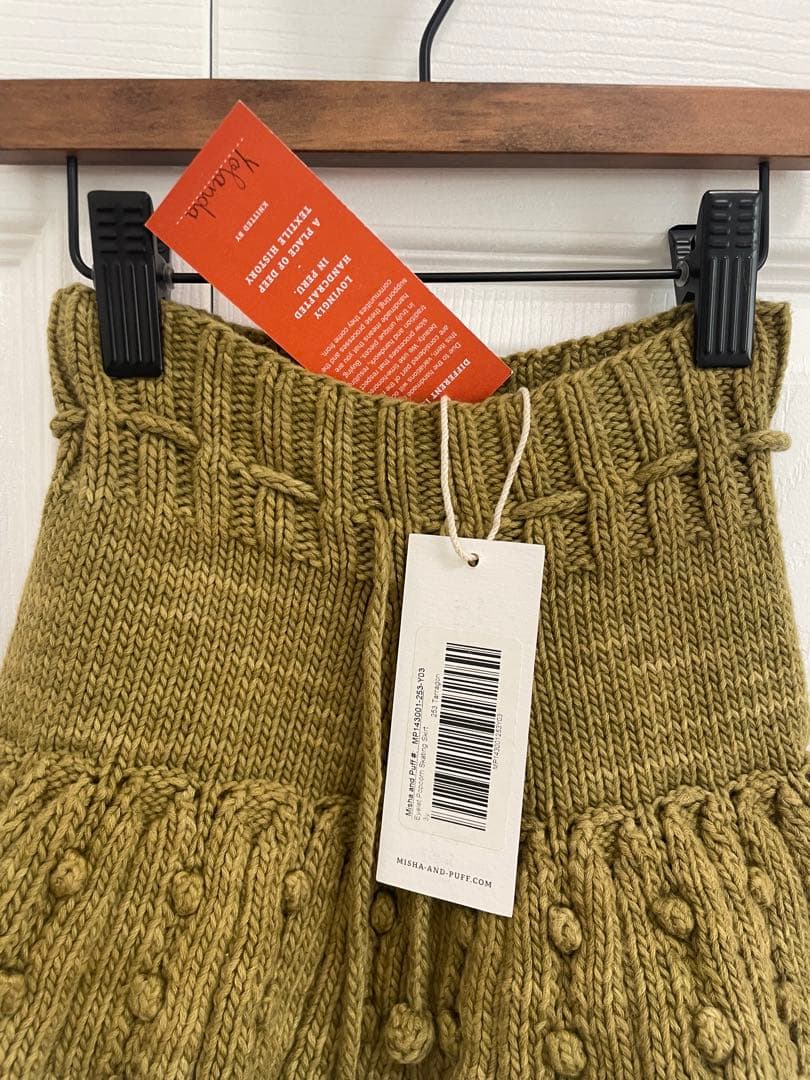 スカート Misha & Puff Eyelet Skating Tarragon 3y