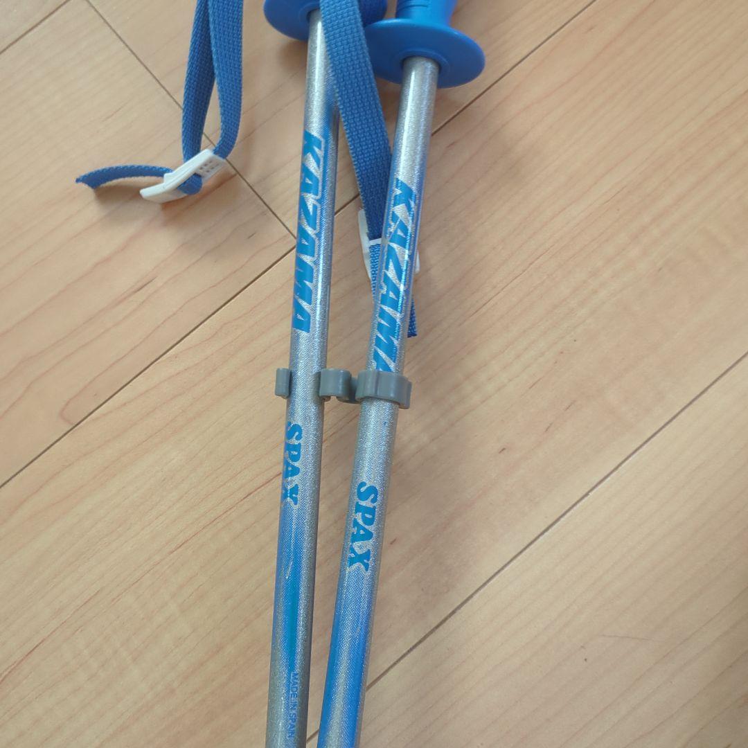 KAZAMA SPAX スキー板 100cm ブーツ19-20cm　ストック