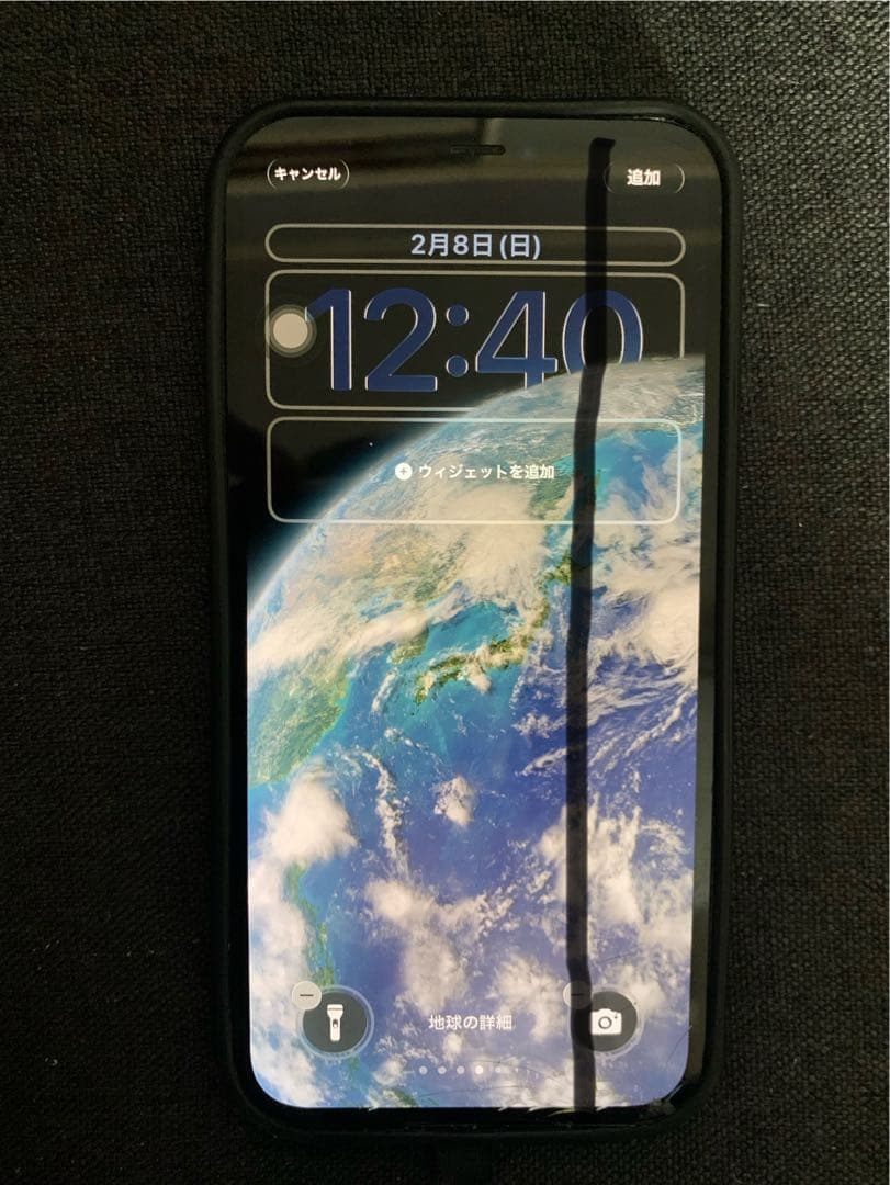 iPhone12 ブラック　128GB simフリー ジャンク品