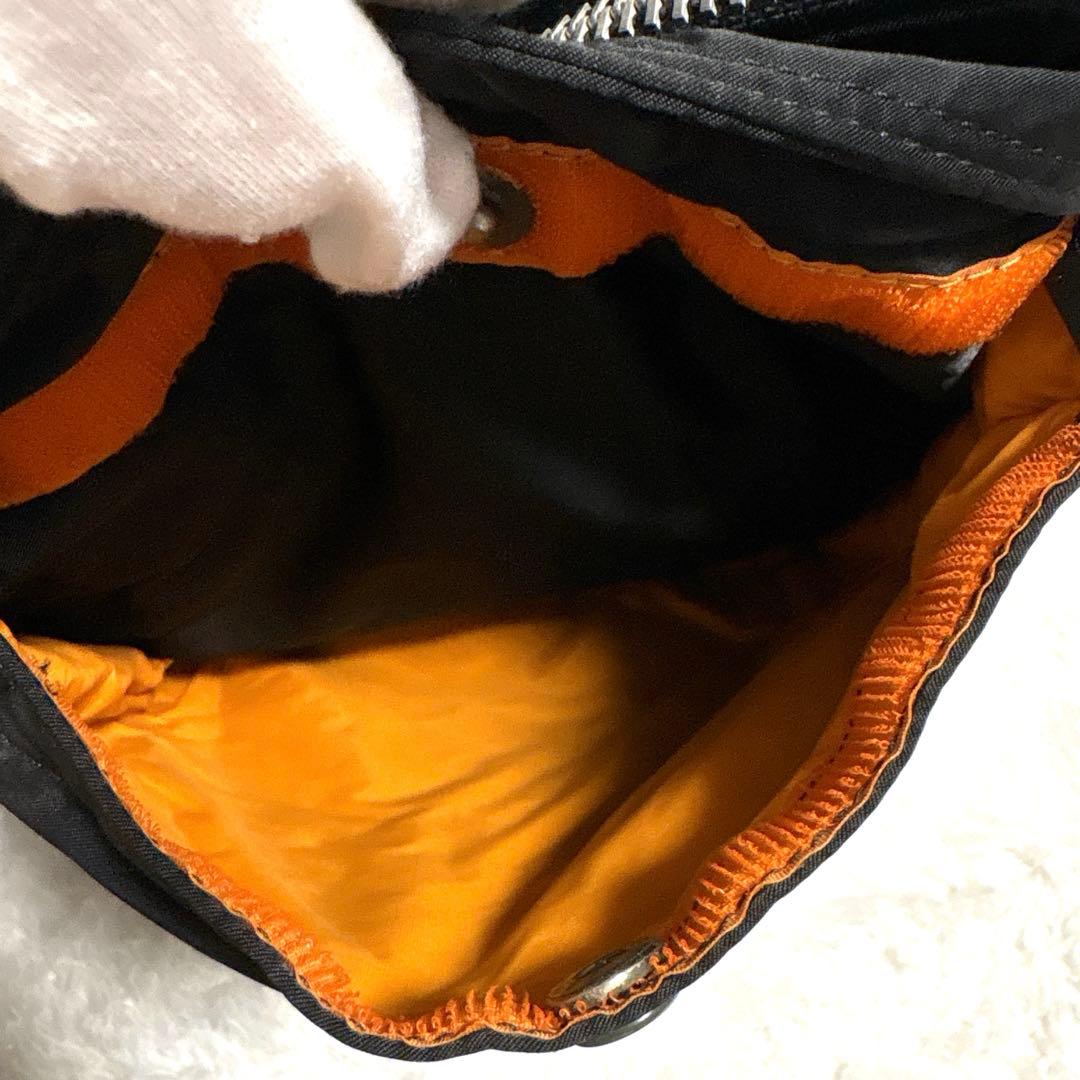 【美品】PORTER TANKER ブリーフケース ヘルメットバッグ 黒