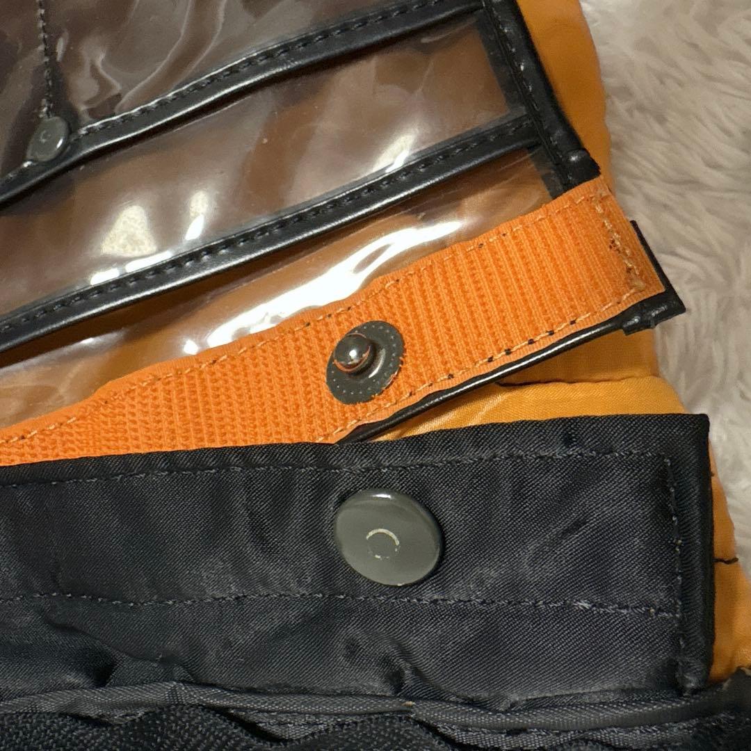 【美品】PORTER TANKER ブリーフケース ヘルメットバッグ 黒