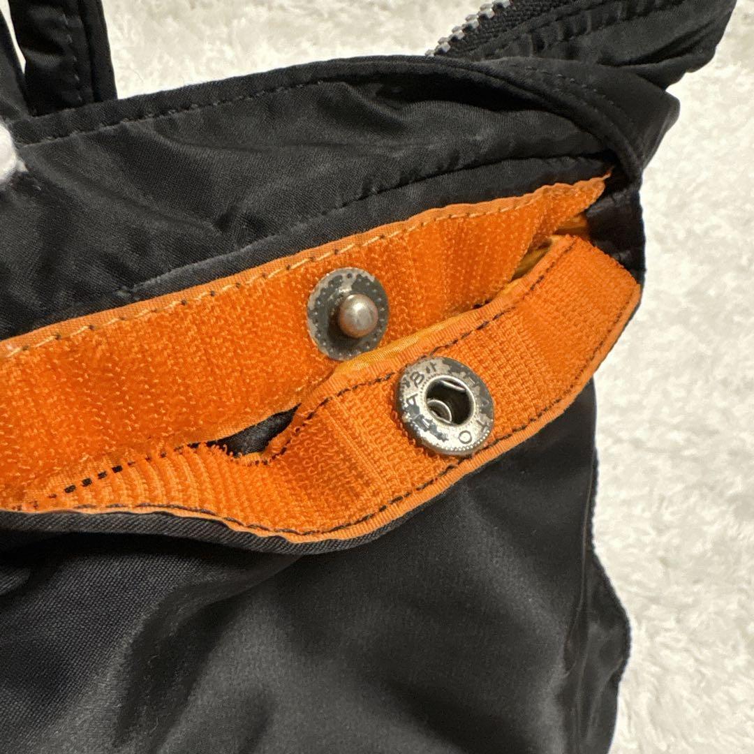 【美品】PORTER TANKER ブリーフケース ヘルメットバッグ 黒