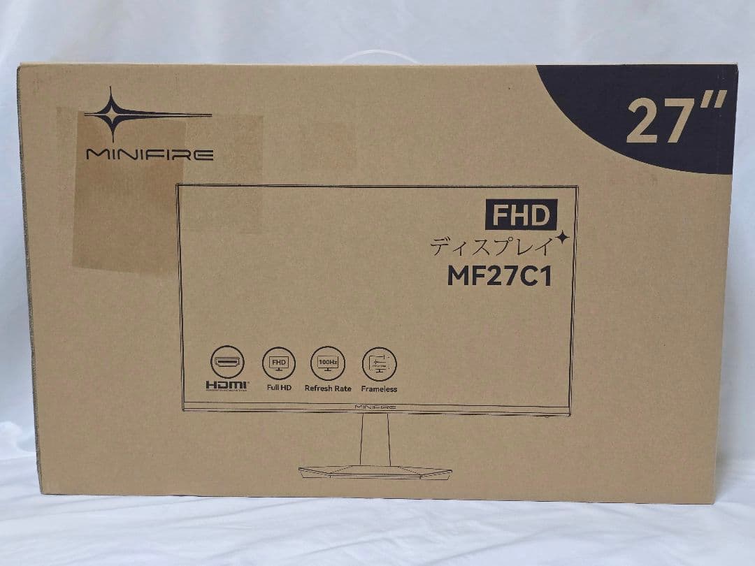 MINIFIRE MF27C1 27インチ 湾曲 モニター 100Hz タイプC