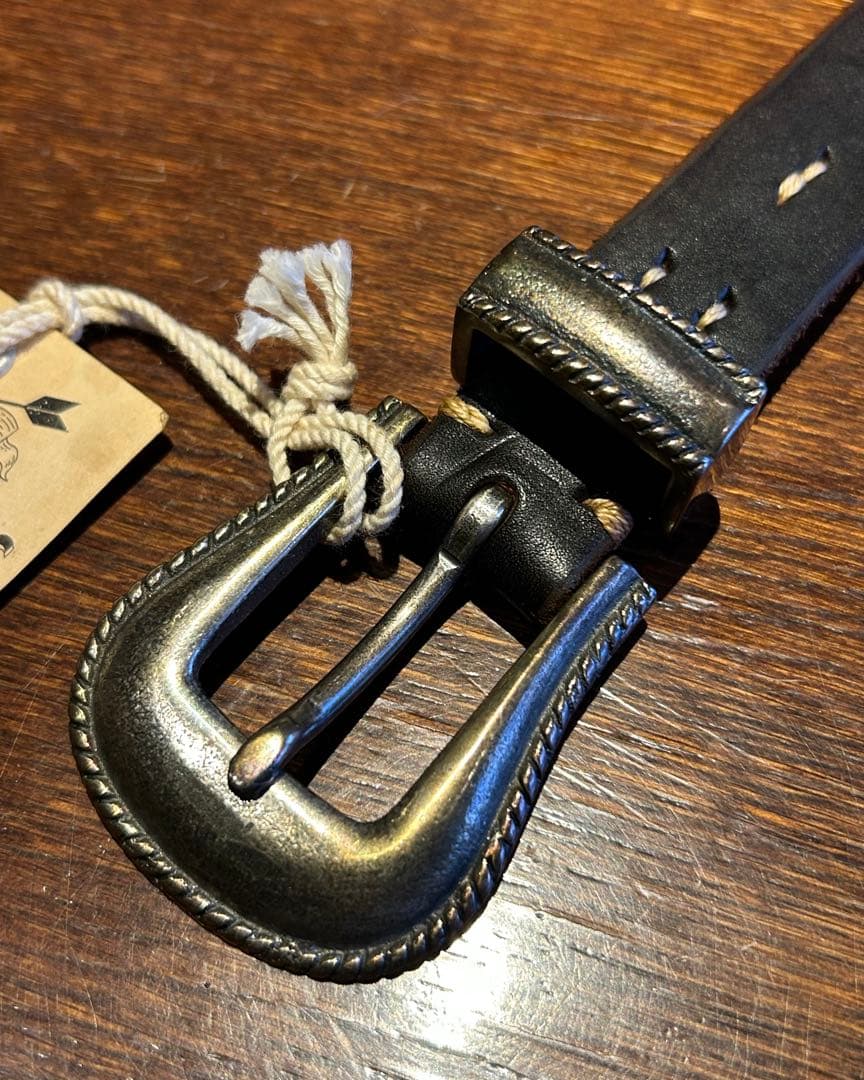新品・Vintage Works・ DH5738・茶芯・ウエスタンベルト