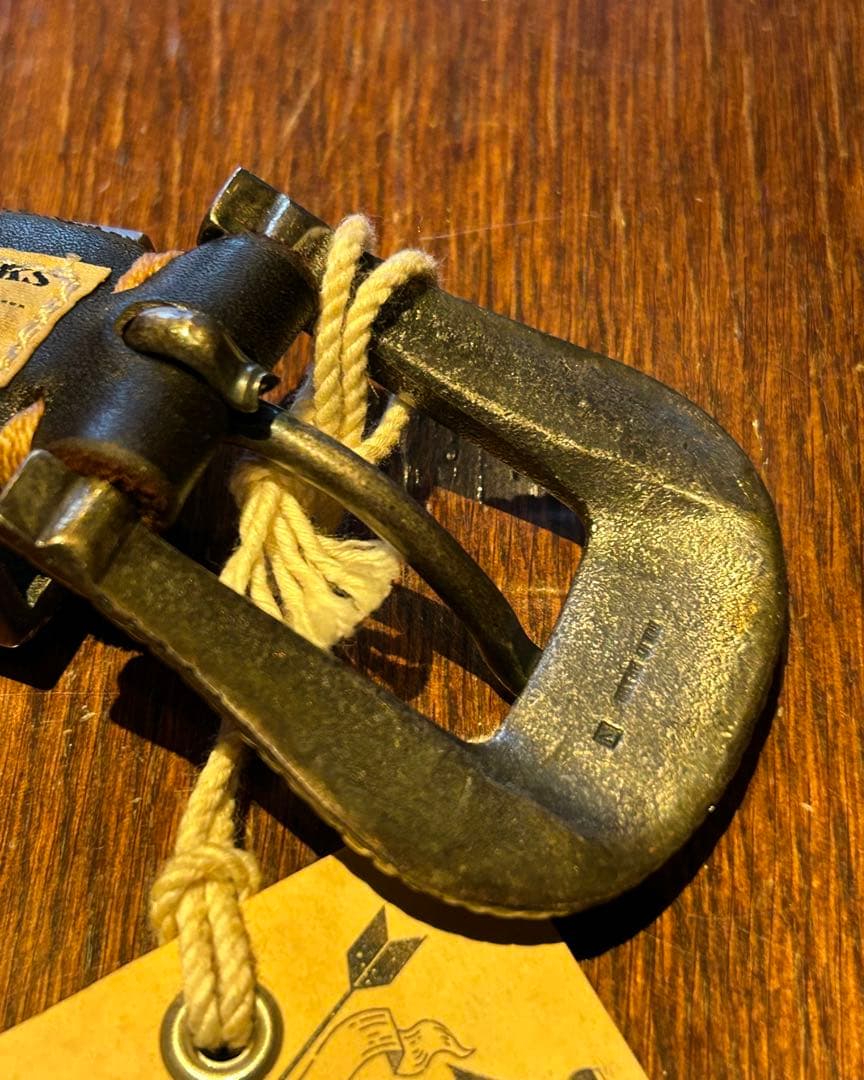 新品・Vintage Works・ DH5738・茶芯・ウエスタンベルト