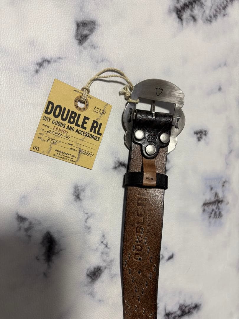 新品未使用品　RRL スタッズベルト