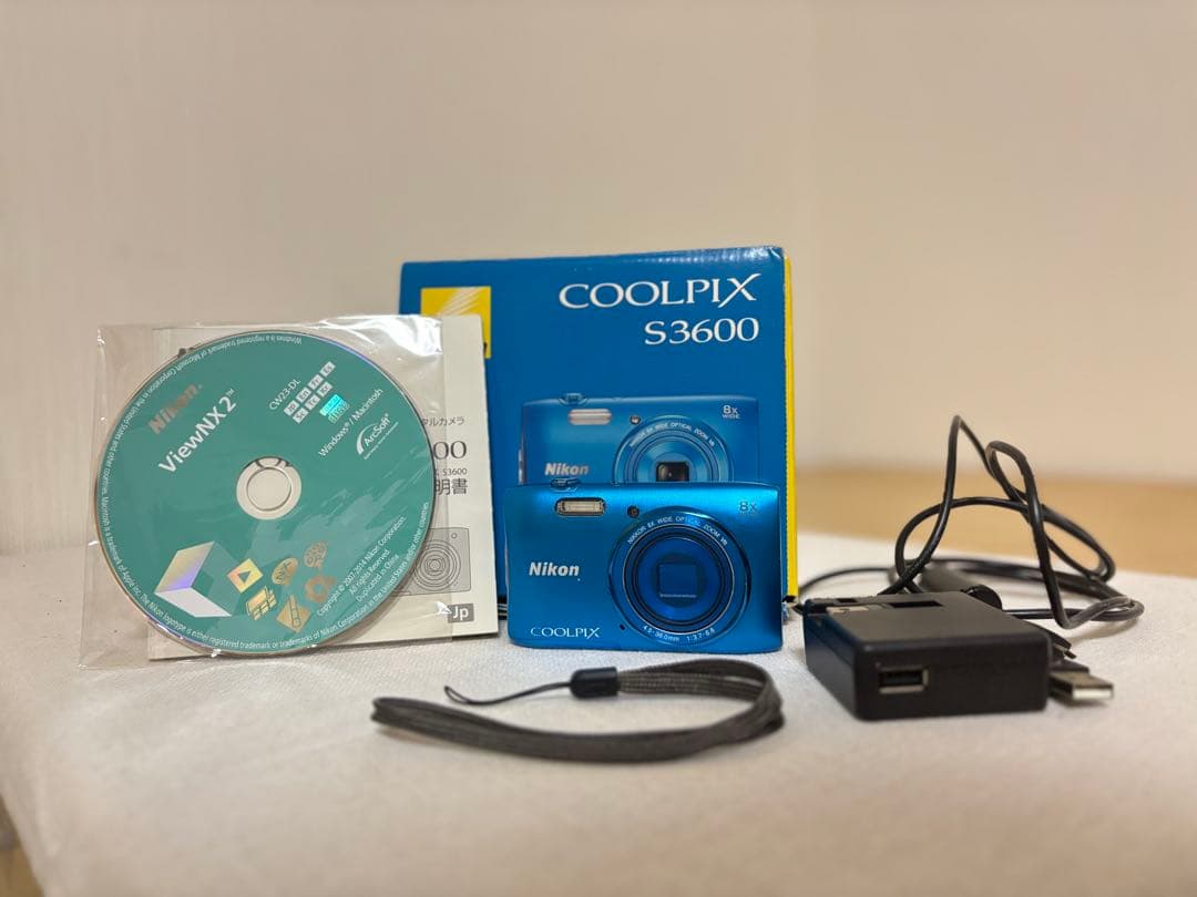 【訳アリ動作品】NIKON COOLPIX S3600