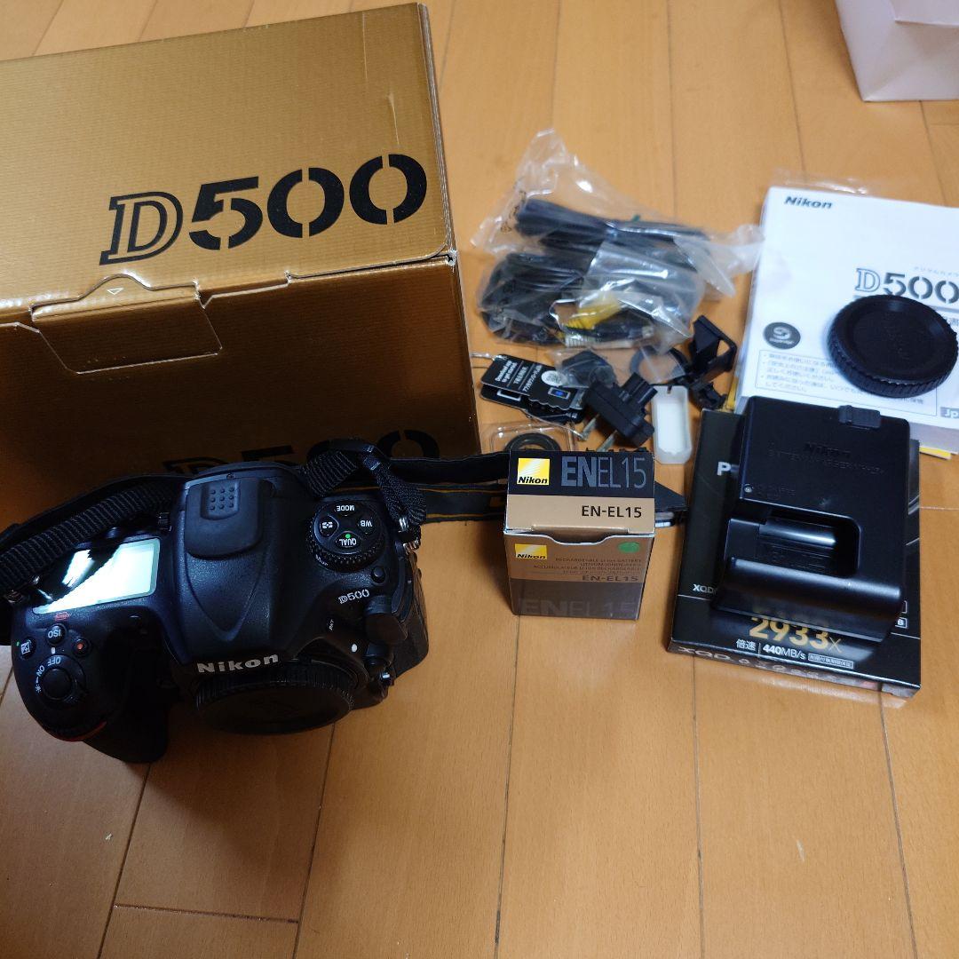 まささん　Nikon D500 デジタル一眼レフカメラ バッテリーパック・X