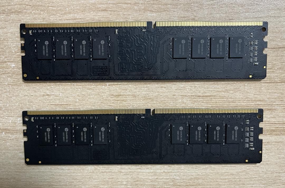 ジャンク：DDR4 U-DIMM 2666MHz 16GB✕２枚（32GB）