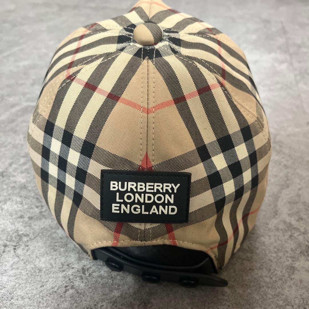 BURBERRY LONDON キャップ ノバチェック 送料無料