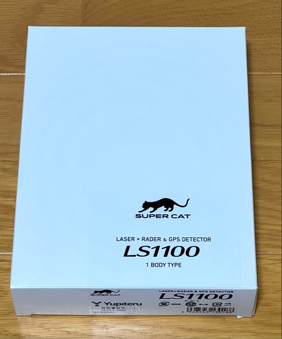 Yupiteru LS1100 レーダー探知機 無線LAN 粘着テープ等未使用