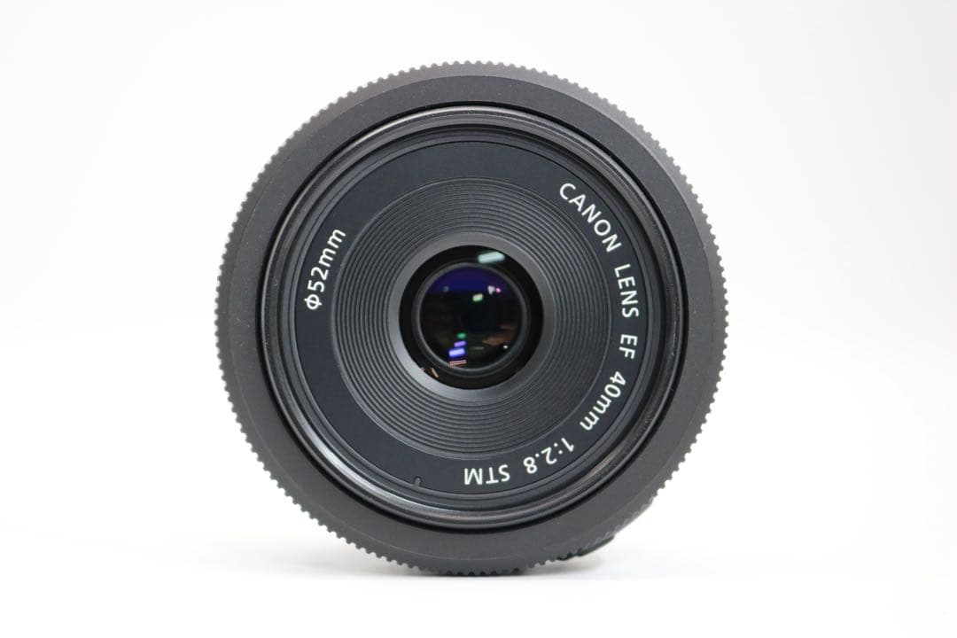 新品級 【Canon EF 40mm f/2.8 STM 単焦点レンズ】