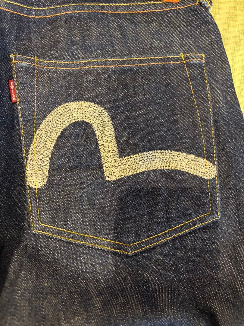 EVISU No.2 Lot:2000 カモメ刺繍 W32 日本製 エビス