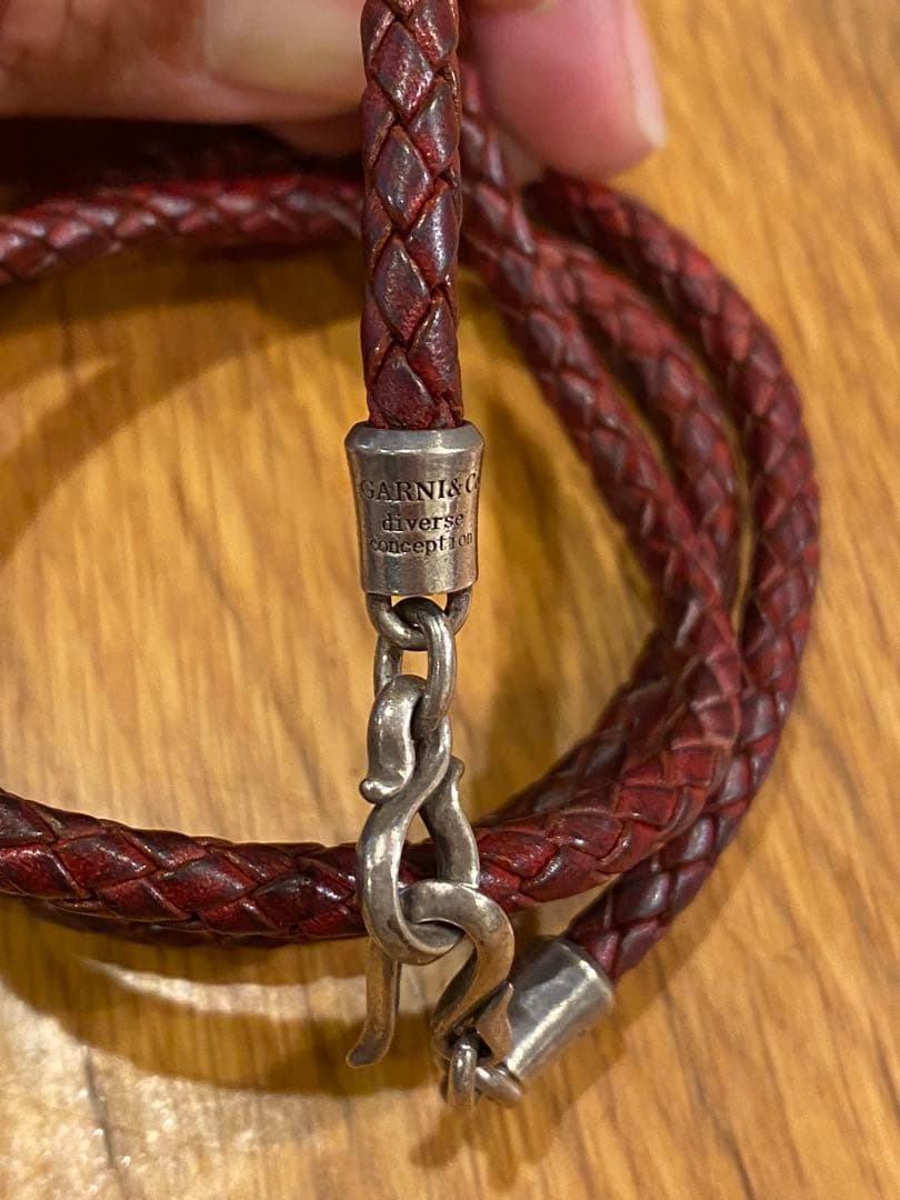 GARNI ガルニ 3連レザーブレスレット