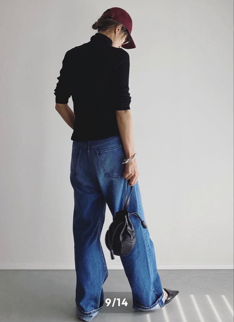 坪田あさみさんコラボ　woadblue　SALUU　サルー サイズ26