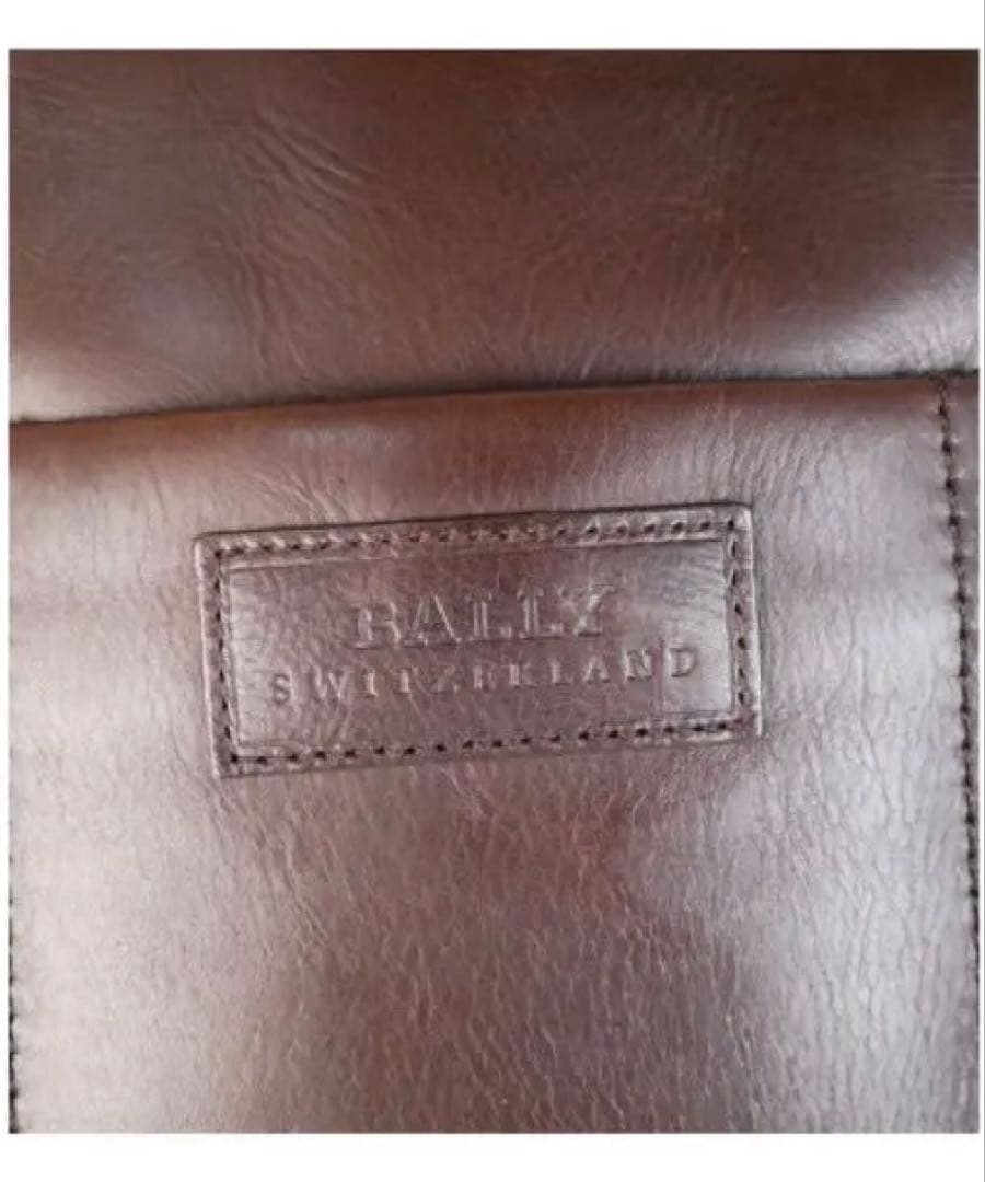 ✨美品✨Bally バリー　ボディバッグ　ロゴ　レザー　トレスポ　ブラウン