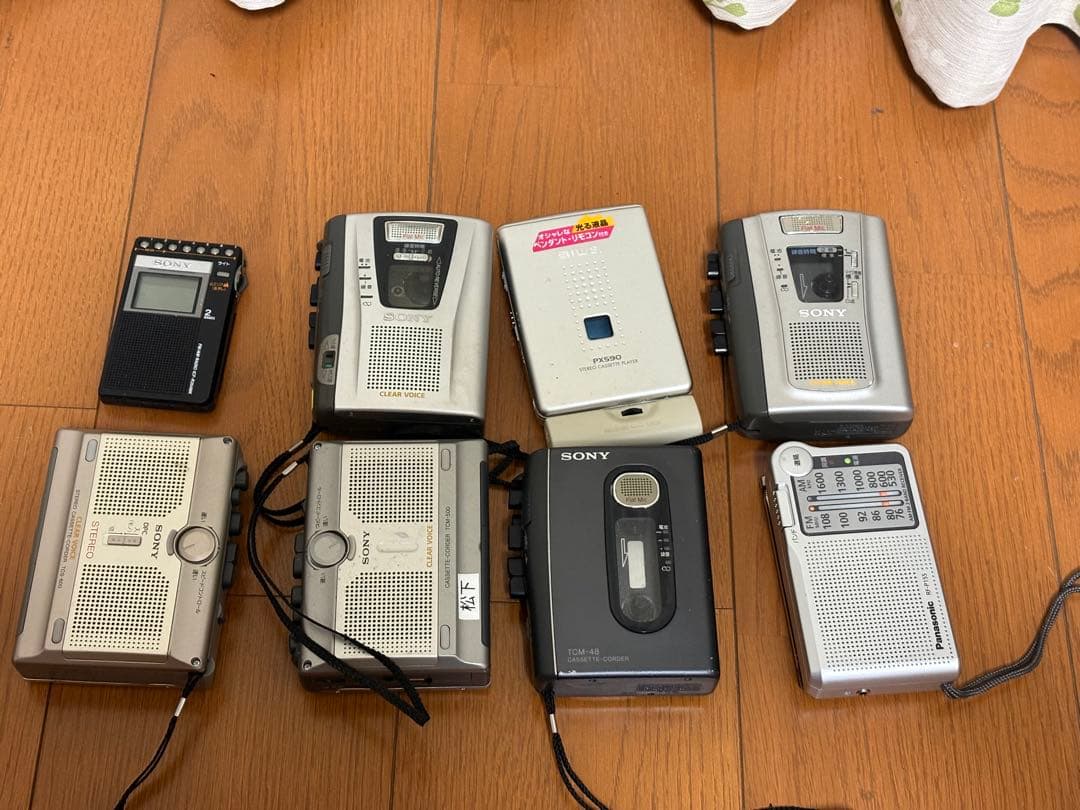 SONY カセットプレーヤー 8台セットジャンク品