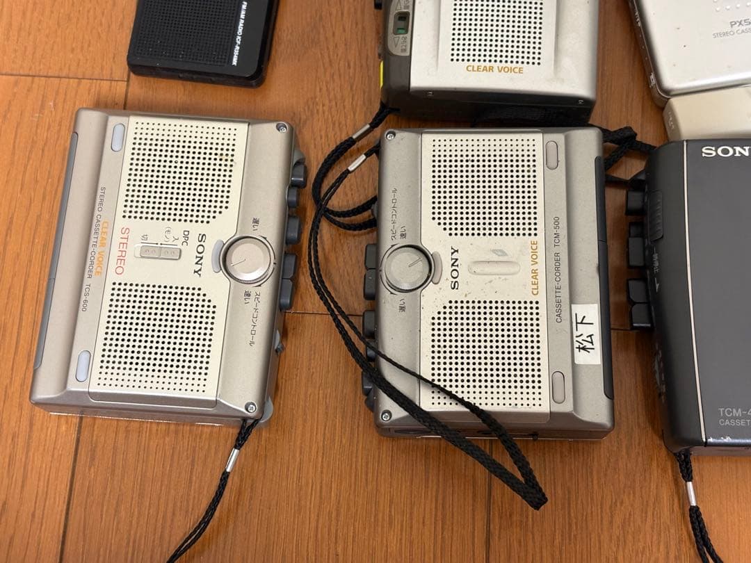 SONY カセットプレーヤー 8台セットジャンク品