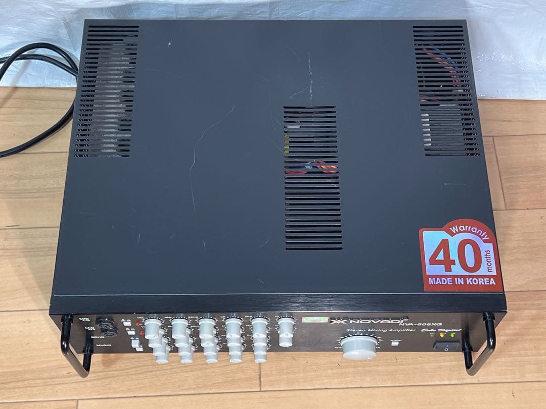 NOVADI NVA-506XG ステレオミキシングアンプ
