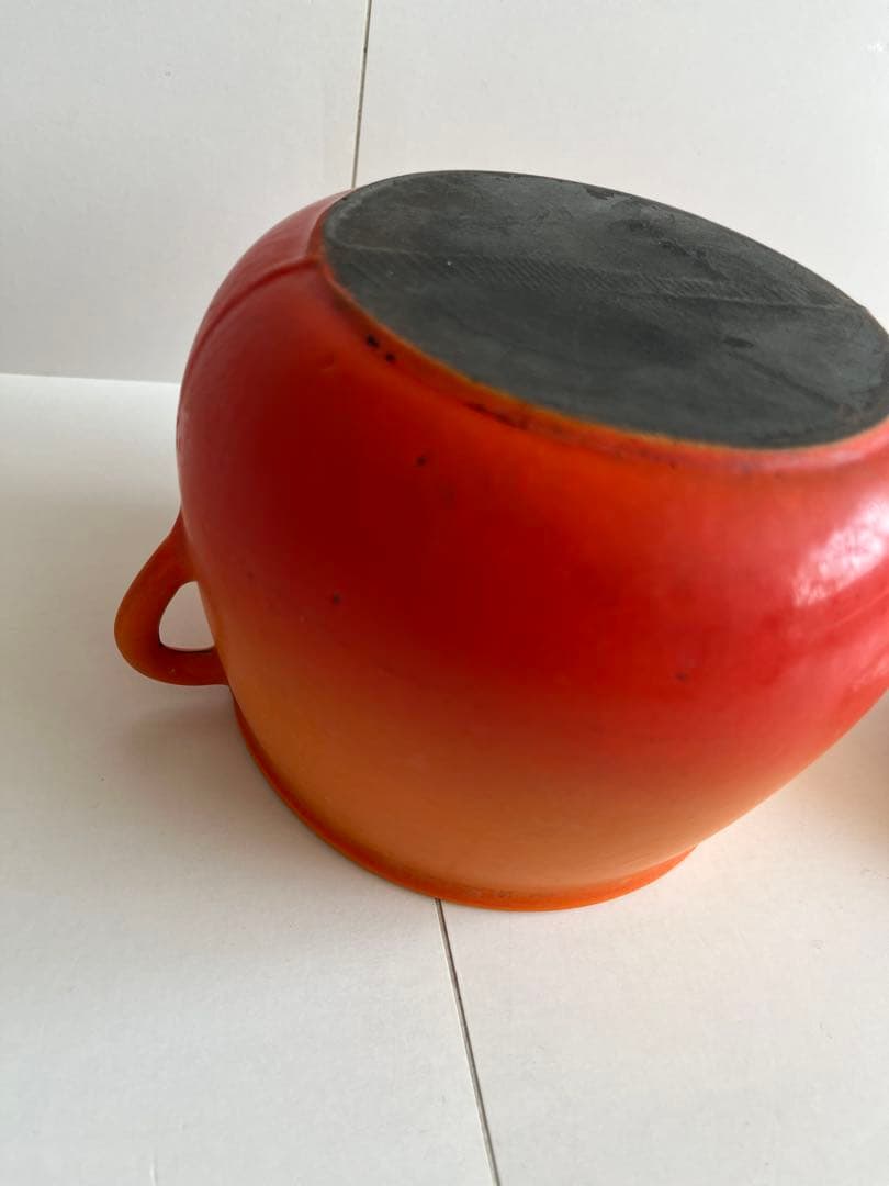 希少　廃盤　クーザンス ビーンズポット　オレンジ