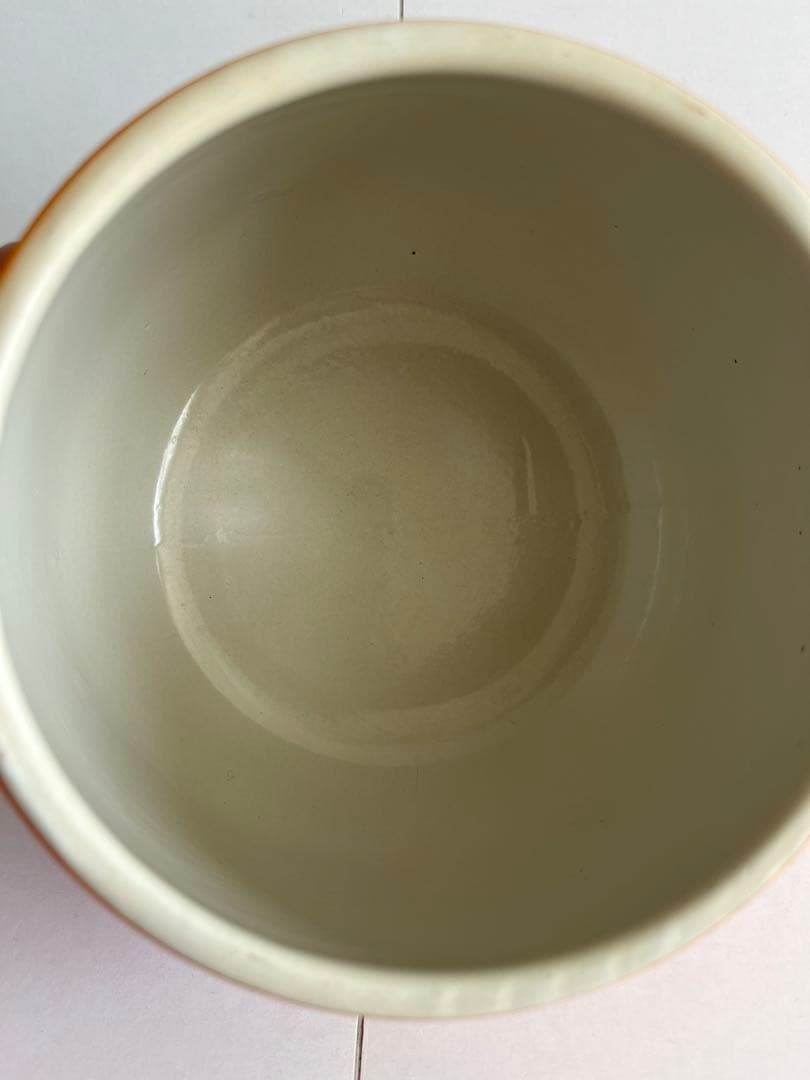 希少　廃盤　クーザンス ビーンズポット　オレンジ