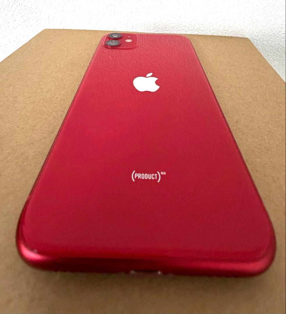 iPhone11 RED 64GB 初期化済み