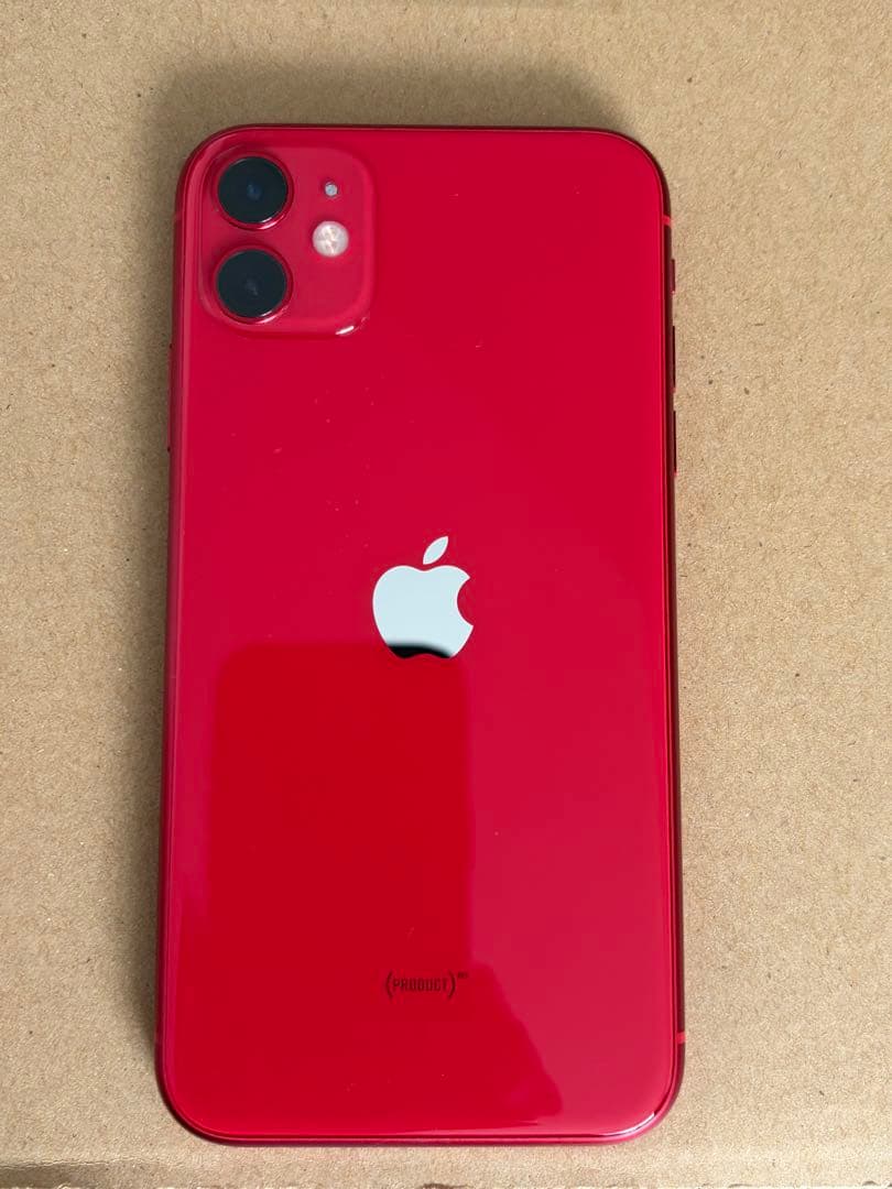 iPhone11 RED 64GB 初期化済み