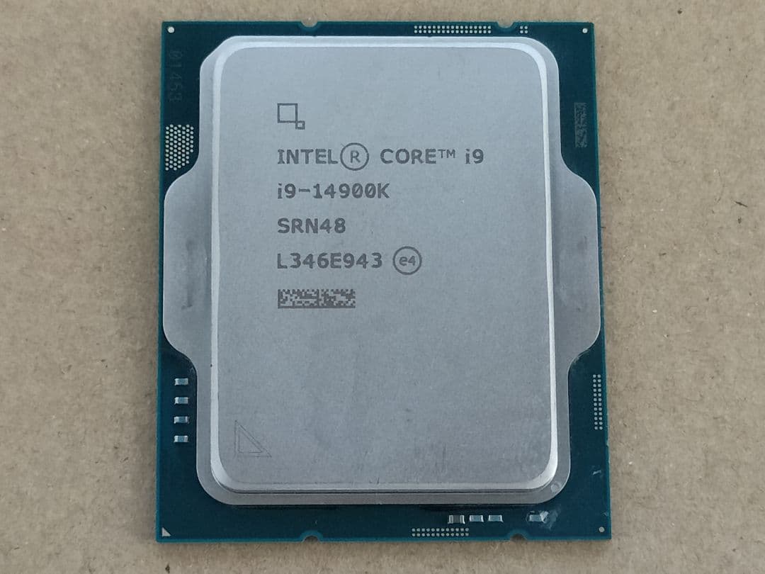 S*F様 Intel Core i9-14900K CPU