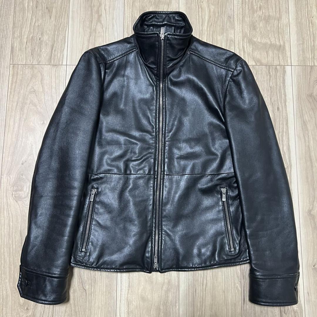 本革 ORIHICA レザージャケット シングルライダース R-8331