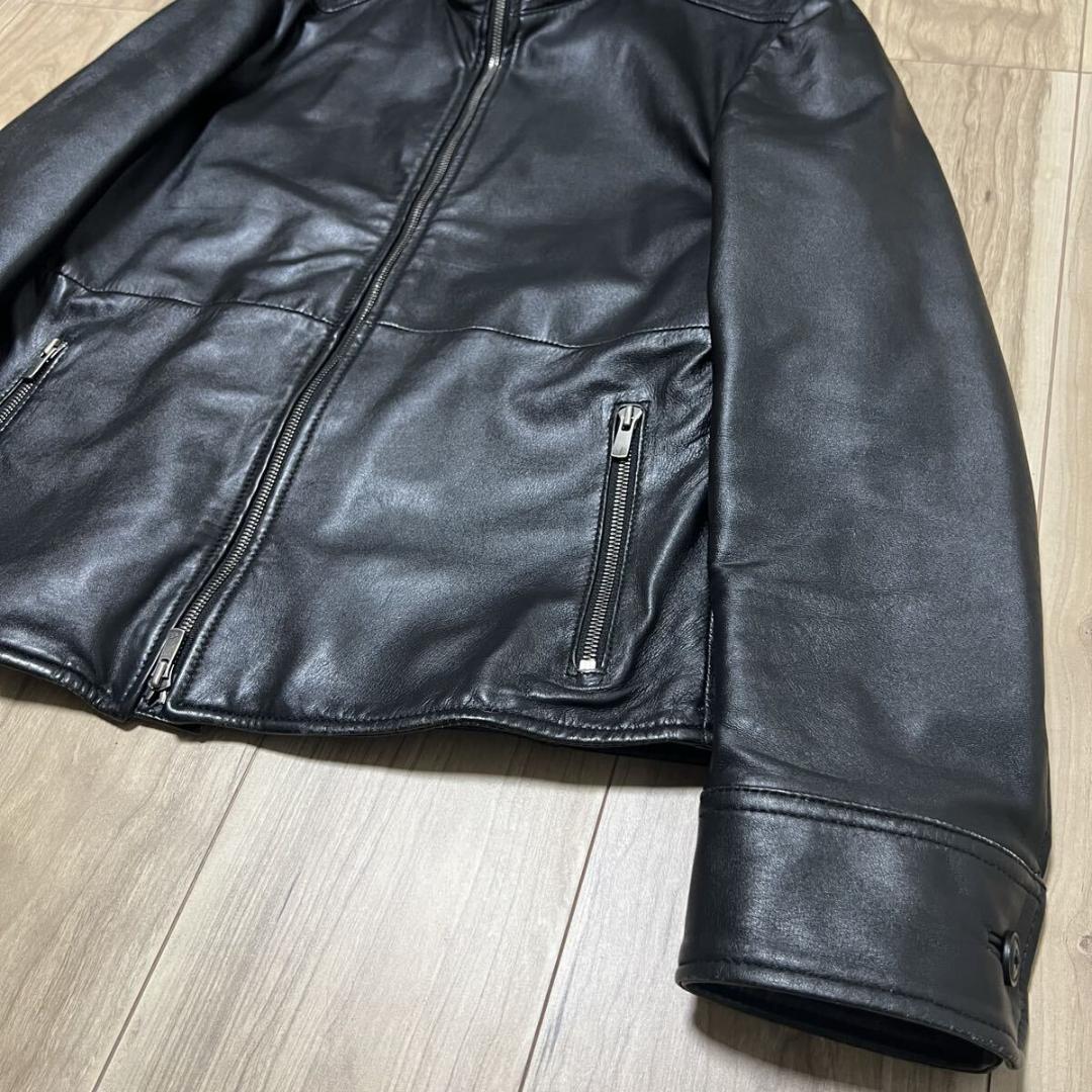 本革 ORIHICA レザージャケット シングルライダース R-8331