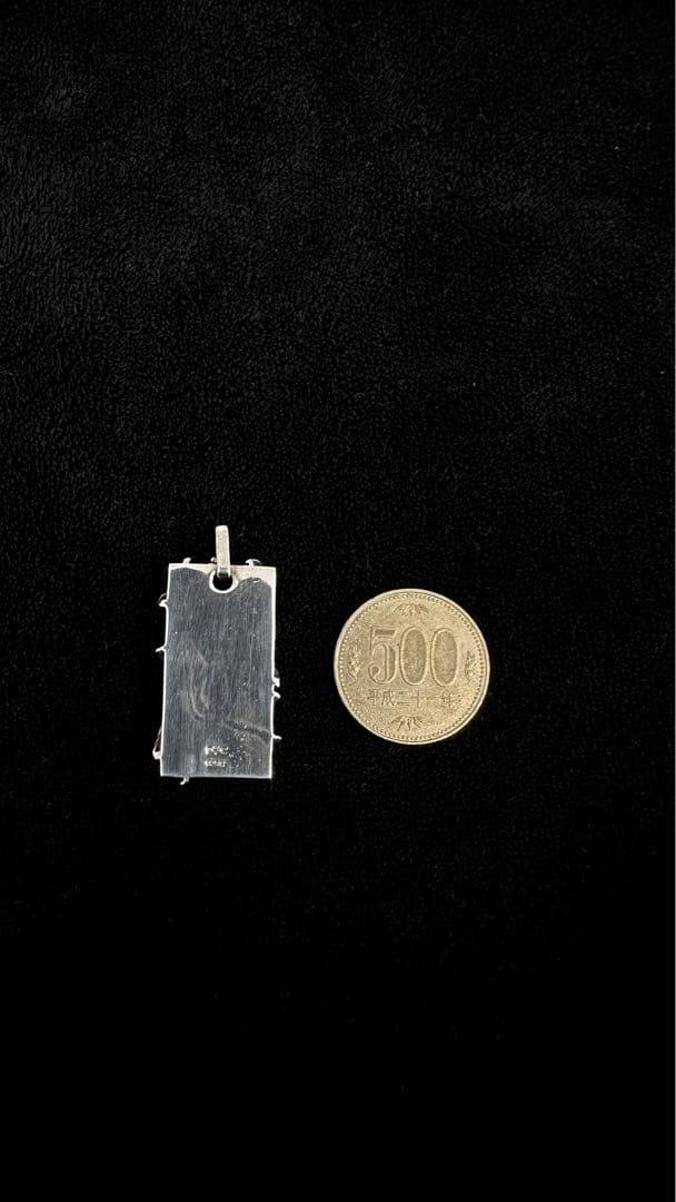 【美品】パトリックコックス/鉄格子型ペンダントヘッド