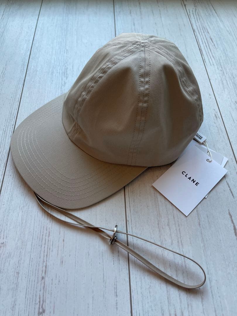 KIJIMA TAKAYUKI CLANE ベージュ キャップ Mサイズ