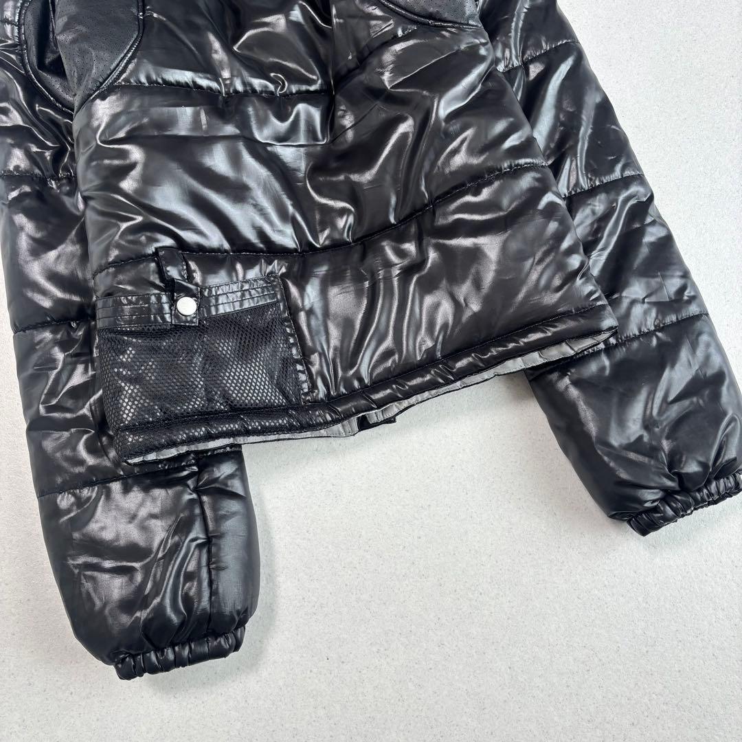 00s Y2K 平成 puff jacket bono black 短丈