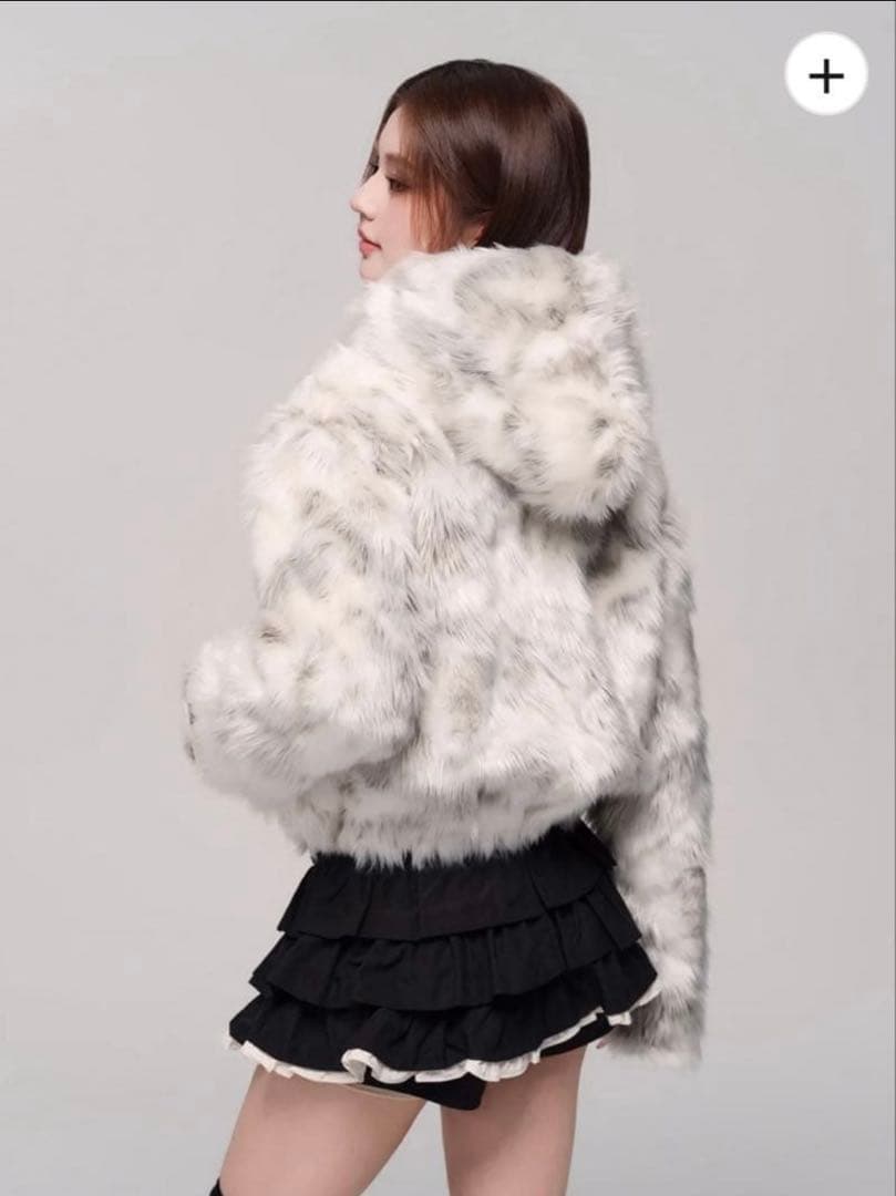 ジャケット・アウター ANDWANG Petit Fur Duffle Coat