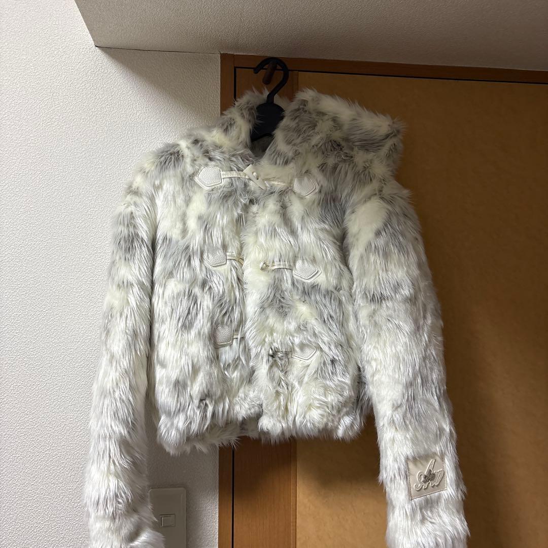 ジャケット・アウター ANDWANG Petit Fur Duffle Coat
