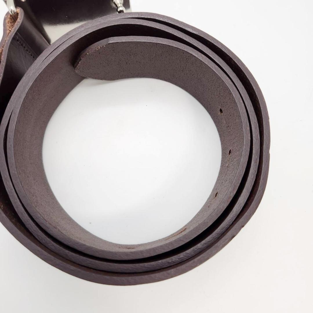 ドルチェアンドガッバーナ ベルト メンズ W95-105cm ロゴバックル 美品