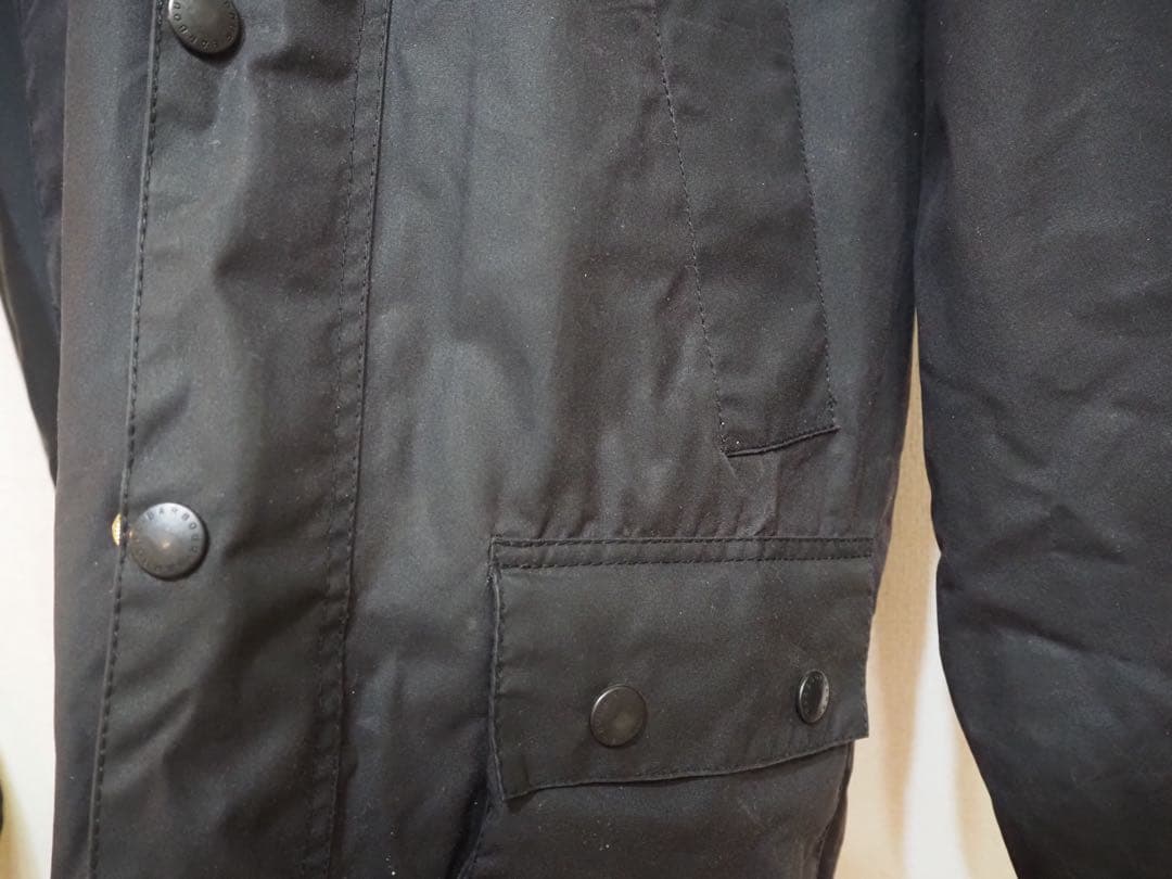 Barbour A104 Bedale Jacket ブラック C36/91cm