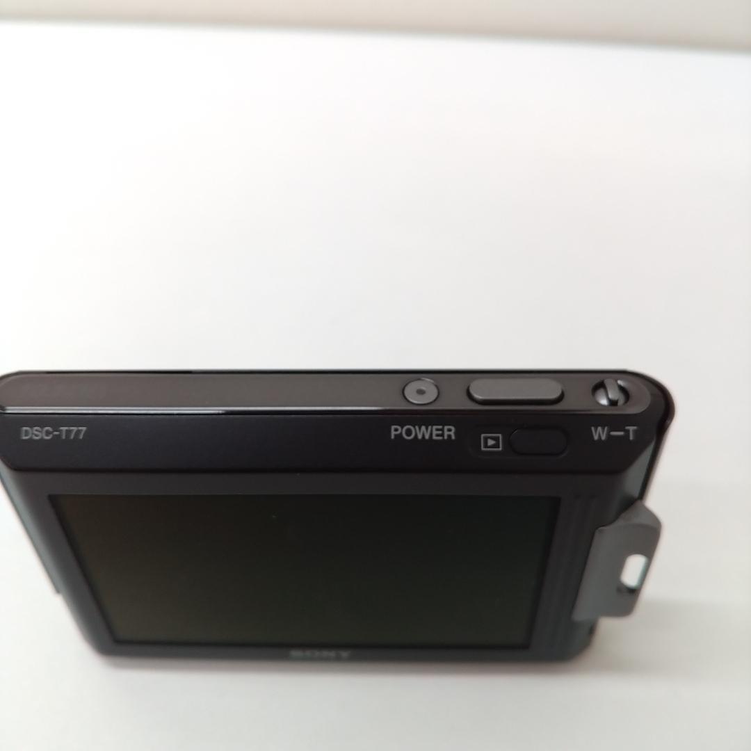 若《AVCXH》ソニー　Cyber-shot DSC-T77　デジタルカメラ