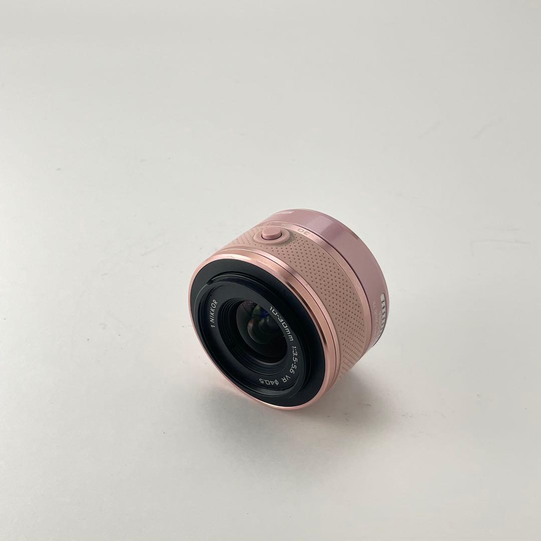 【ショット数5000・返品保証】Nikon1 S1 ピンク 標準レンズキット