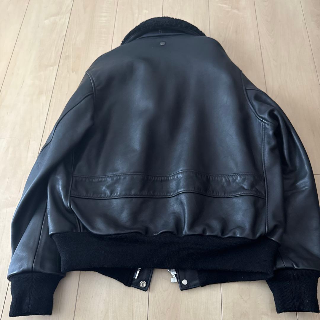 ジャケット・アウター Supreme 16FW Leather A-2 Fight Jacket S