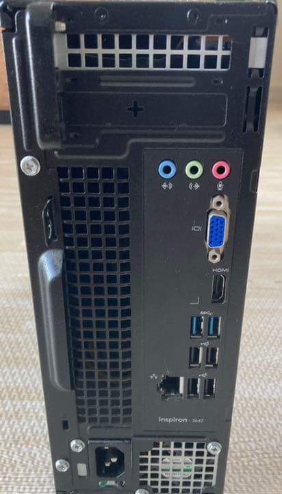 Dell デスクトップ　Inspiron 3647